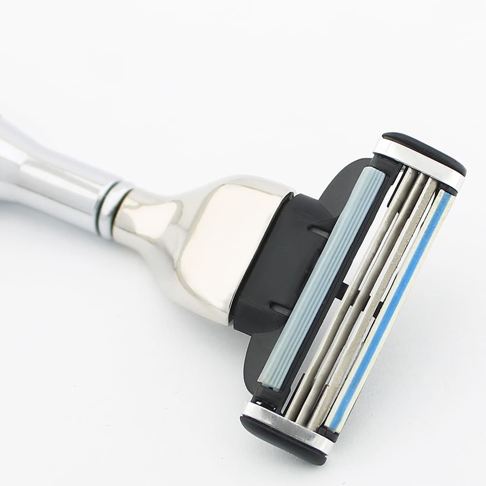 Haryali's Tandoori 3 Edge Shaving Razor - Ivory Color - HARYALI LONDON