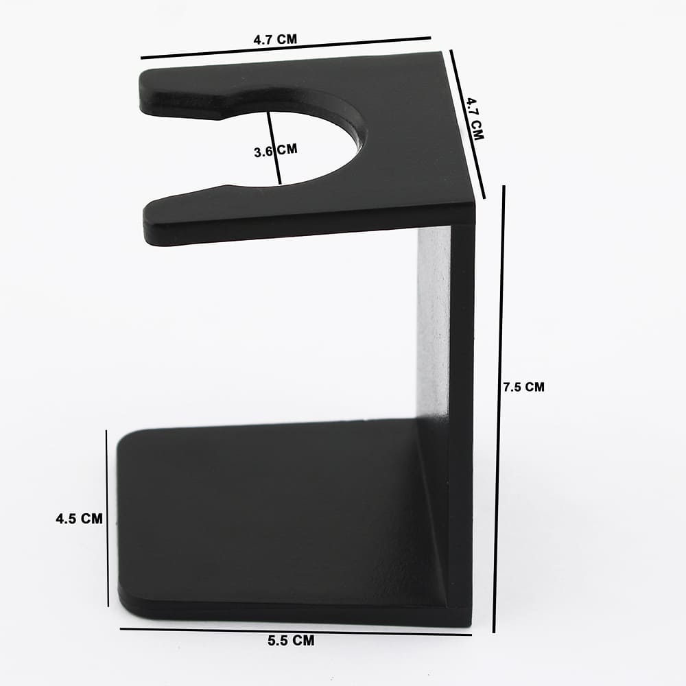 Haryali London Black Mens Shaving Brush Stand/Holder - HARYALI LONDON