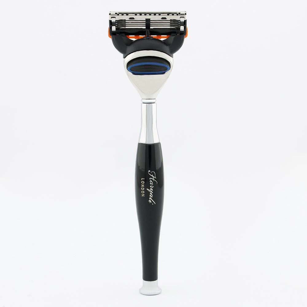 Haryali's Tandoori 5-Klingen-Rasiermesser - Farbe Schwarz