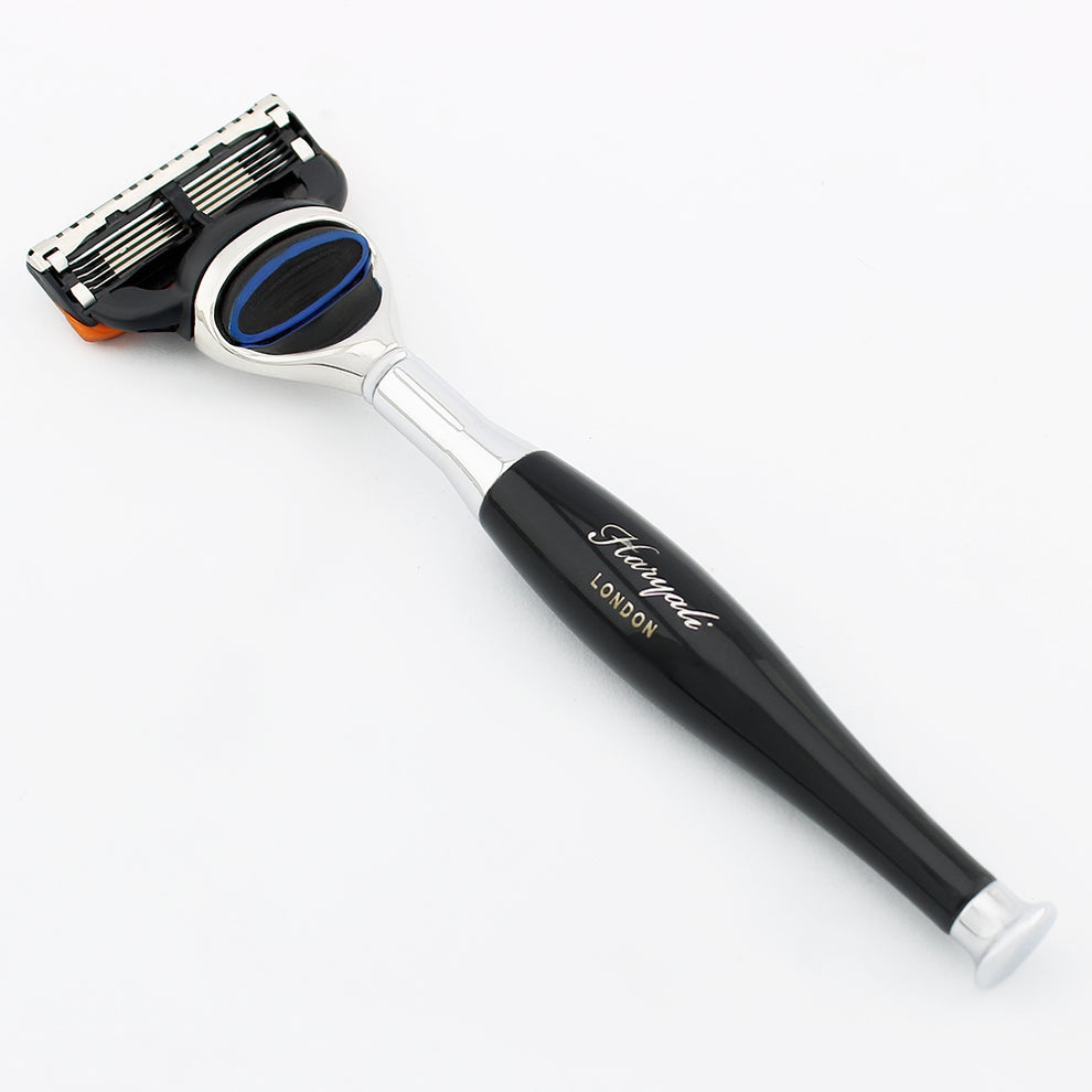 Tandoori 5 Edge Shaving Razor Black Color | Haryali London UK – HARYALI ...
