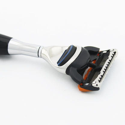 Haryali's Tandoori 5-Klingen-Rasiermesser - Farbe Schwarz