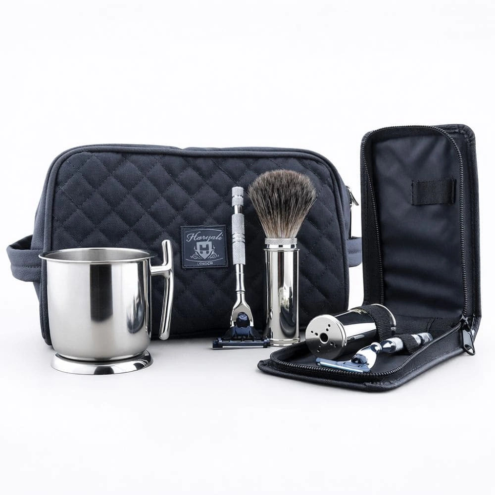 Haryalis Travel Range Kunsthaar-Rasierset 