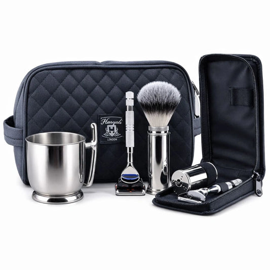 Haryalis Travel Range Kunsthaar-Rasierset 