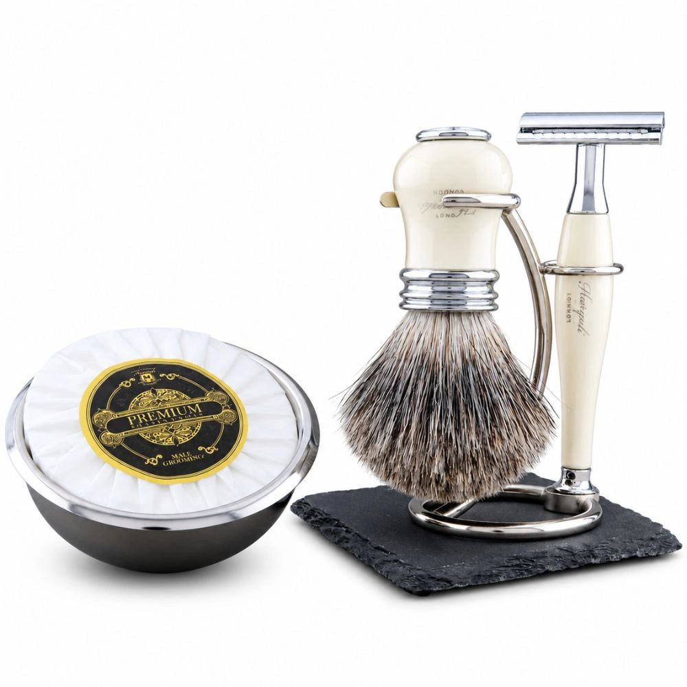 Haryalis Lille Range Super Badger Rasierset