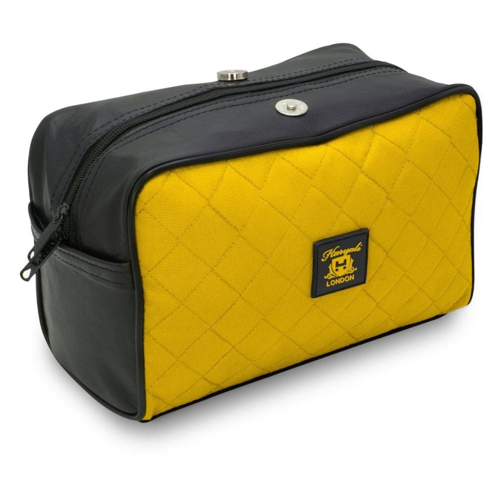 Yellow Colored Toiletry Travel Bag