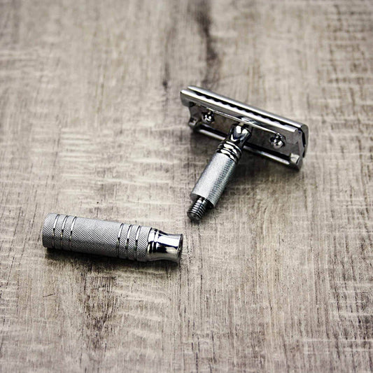 Haryali Double Edge Safety Razor 4-pecs Best Traveling Companion Shaving Razor - HARYALI LONDON