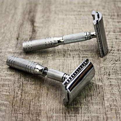 Haryali Double Edge Safety Razor 4-pecs Best Traveling Companion Shaving Razor - HARYALI LONDON