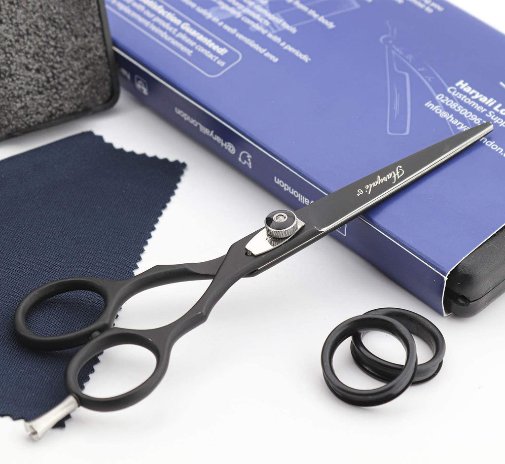 Haryali Hairdresser 6.0" Barber Scissors Hair Cutting Salon Shears - HARYALI LONDON