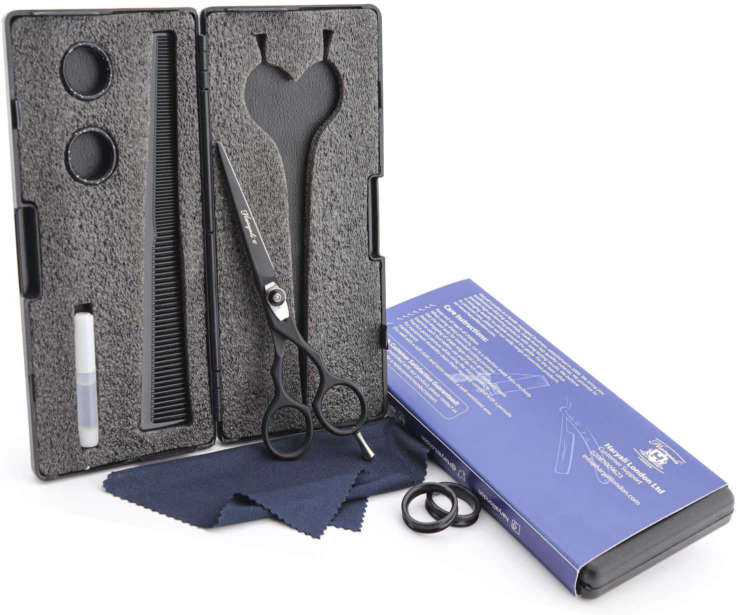 Haryali Hairdresser 6.0" Barber Scissors Hair Cutting Salon Shears - HARYALI LONDON