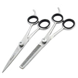 Haryali London 6.5” Silver Hair Cutting Sharp Scissors Set