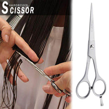Load image into Gallery viewer, Haryali London 6.5” Silver Hair Cutting Sharp Scissors Set - HARYALI LONDON