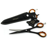 Haryali London 6 inch Hair Cutting Detachable Finger Rings Hairdressing Stainless Steel Sharp Razor ShearEdge