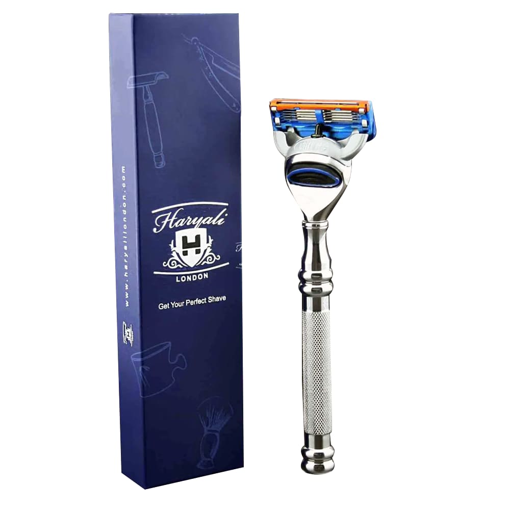 Haryali's Classy 5 Edge Shaving Razor - Steel
