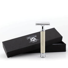 Load image into Gallery viewer, Haryali&#39;s Round Safety Razor - Ivory Color - HARYALI LONDON