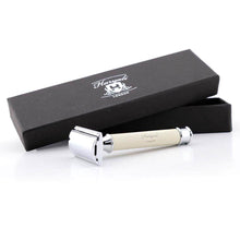Load image into Gallery viewer, Haryali&#39;s Round Safety Razor - Ivory Color - HARYALI LONDON
