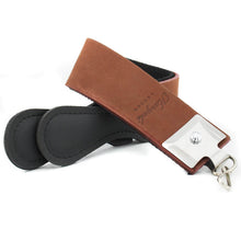 Load image into Gallery viewer, High Quality Brown Leather Strop , Best Stropping Leather Belt For Straight Cut Throat Razor And Knives - HARYALI LONDON