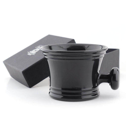 Men's Shaving Mug In Black Color By Haryali London - HARYALI LONDON