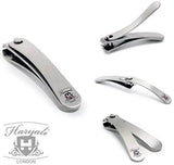 Nail Clippers, Nail Cutter and Trimmer for Fingernail and Toenail – Stainless Steel