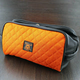 Orange Unisex Toiletry Travel Bag