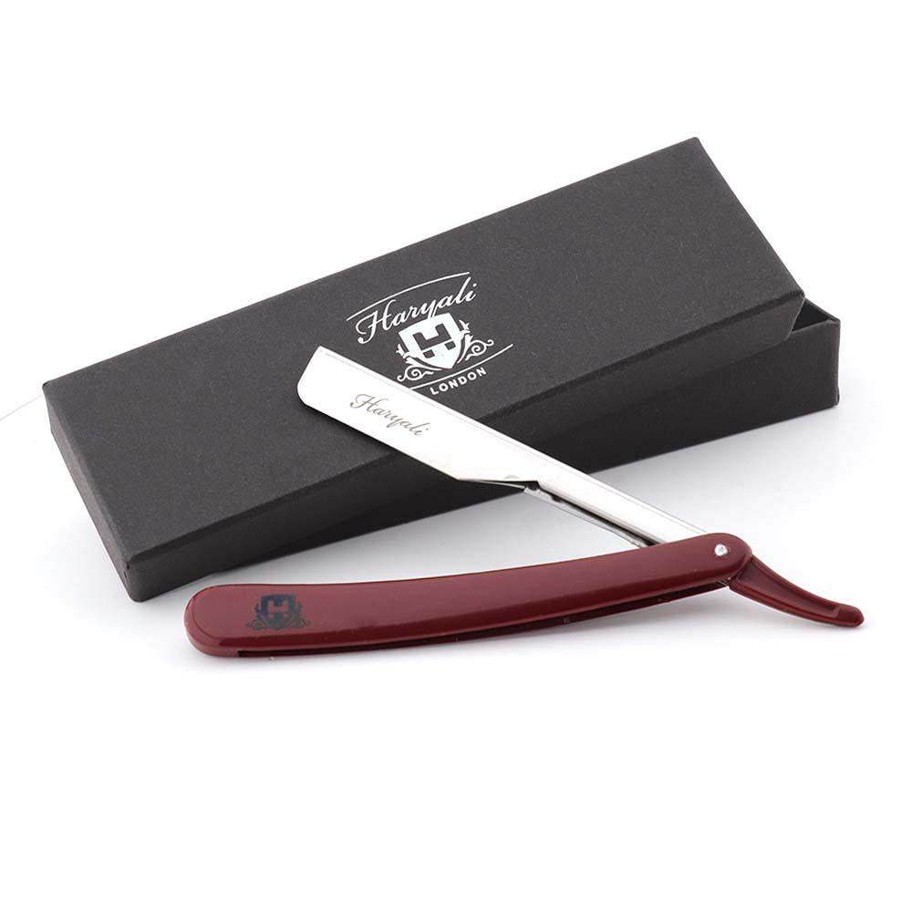 Plastic Handle Straight Cut Throat Razor - HARYALI LONDON