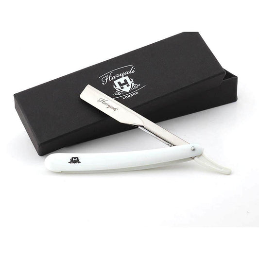 Plastic Handle Straight Cut Throat Razor - HARYALI LONDON