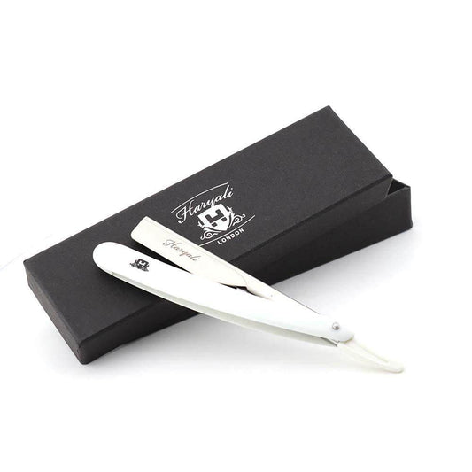 Plastic Handle Straight Cut Throat Razor - HARYALI LONDON