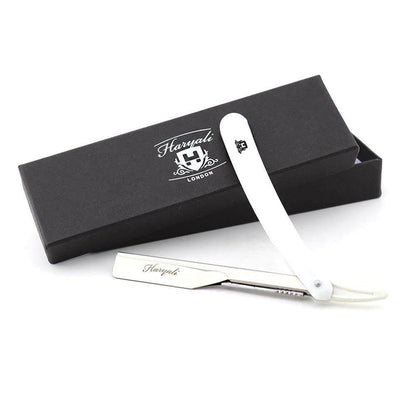 Plastic Handle Straight Cut Throat Razor - HARYALI LONDON