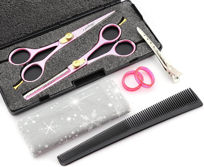 Professional 6.0" Barber Scissors Hair Cutting Thinning Salon Shears - HARYALI LONDON