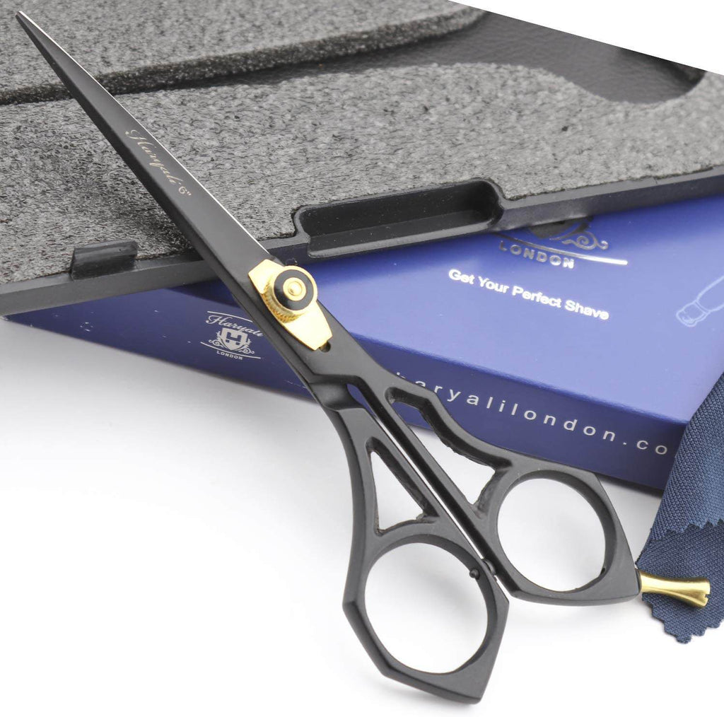 Professional 6.0" Hairdressing Barber Salon Scissors With Adjustable Screw - HARYALI LONDON
