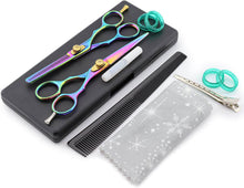 Load image into Gallery viewer, Professional 6 Inch Hairdressing Barber Scissors Set Thinning Shears - HARYALI LONDON
