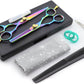 Professional 6 Inch Hairdressing Barber Scissors Set Thinning Shears - HARYALI LONDON