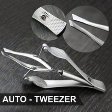 Load image into Gallery viewer, Professional Auto Tweezer In Stainless Steel for Eyebrow - HARYALI LONDON