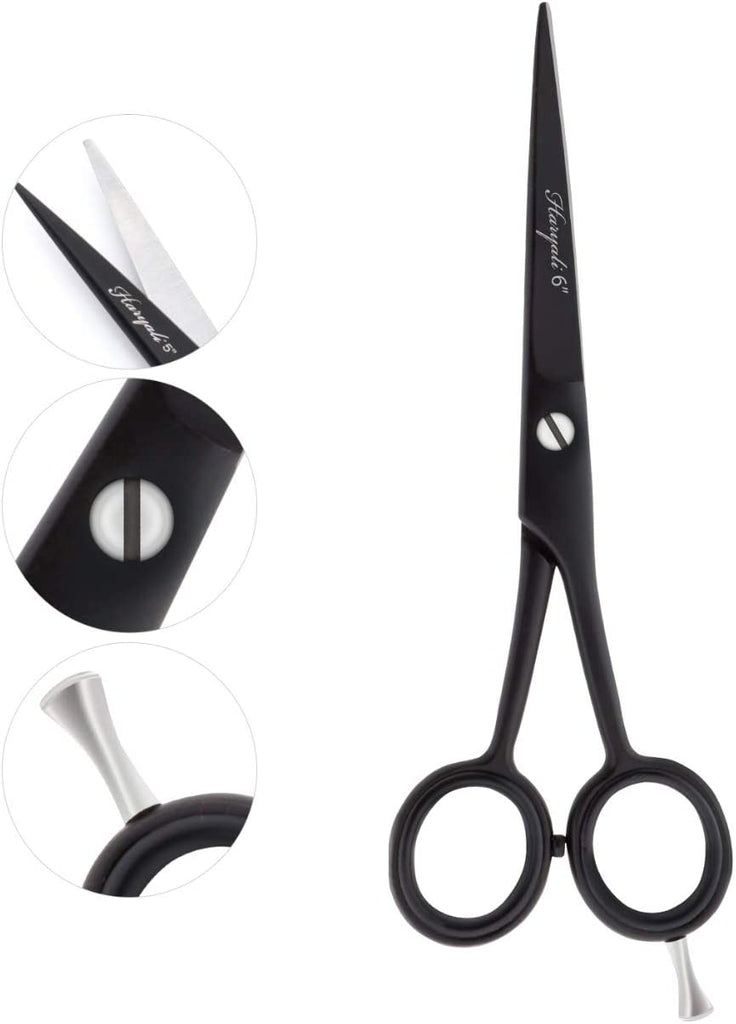 Professional Barber Hairdressing Scissor, 6 Inches Stainless Steel Haircutting Shear - HARYALI LONDON