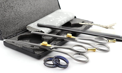 Right Handed 6.0 Inch Hairdressing Barber Scissors Set - HARYALI LONDON