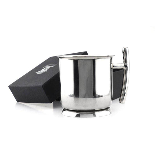 Stainless Steel Made Shaving Soap Mug. - HARYALI LONDON