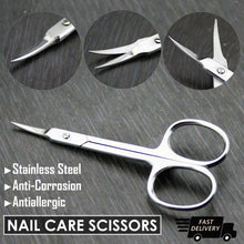 Load image into Gallery viewer, Super Sharp Cuticle/Nails Scissor Stainless Steel Made Scissors - HARYALI LONDON