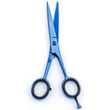 5.5” Blue Hair Cutting Salon Shears Barber Scissors