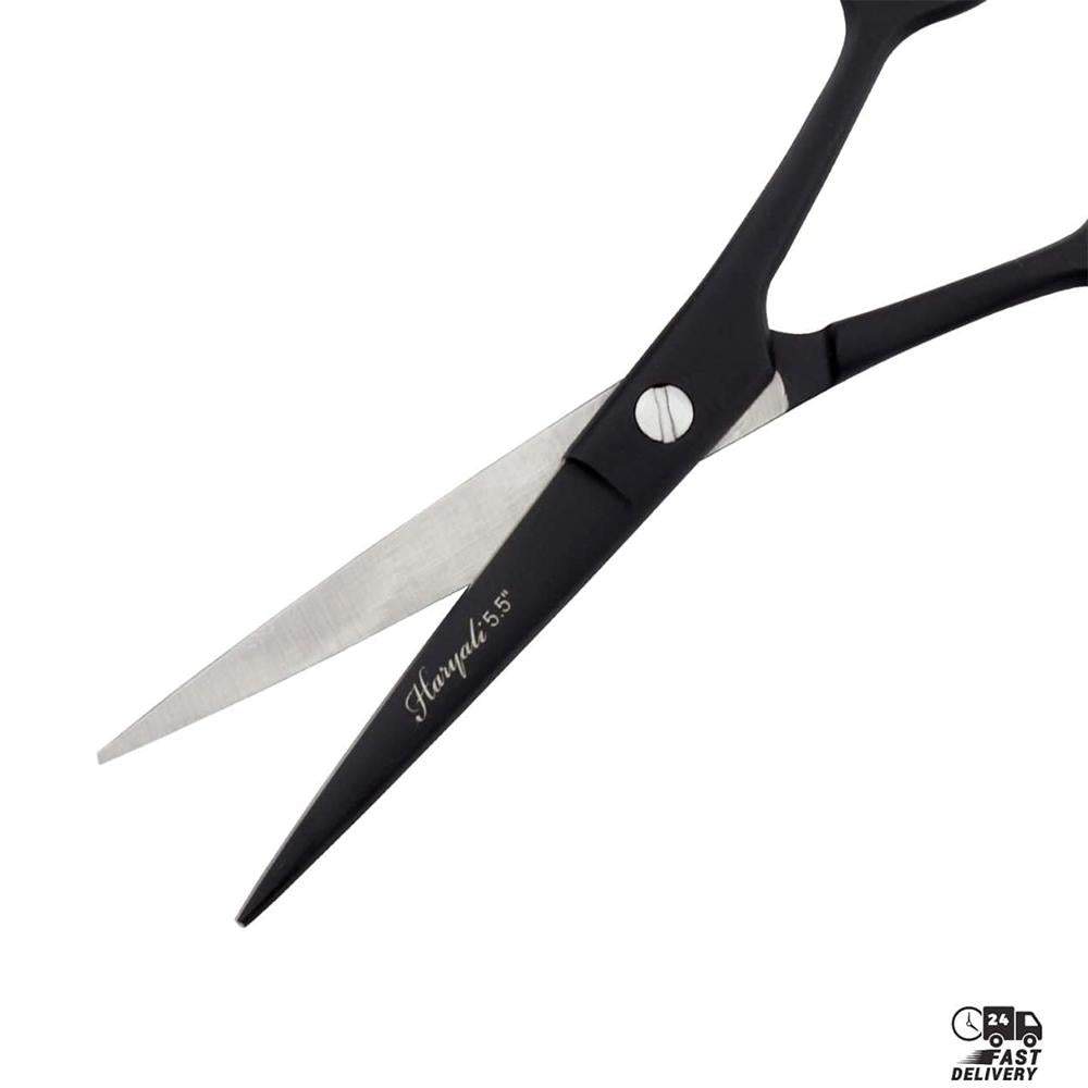 5.5” Hair Cutting Shears with Razor Sharp Edges for Men Women - HARYALI LONDON
