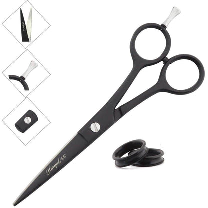 5.5” Hair Cutting Shears with Razor Sharp Edges for Men Women - HARYALI LONDON