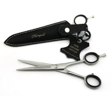 Load image into Gallery viewer, Hair Cutting Scissor Professional Barber 6-inches Sharp Razor Edge With Leather Case - HARYALI LONDON