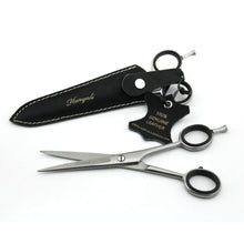 Load image into Gallery viewer, Hair Cutting Scissor Professional Barber 6-inches Sharp Razor Edge With Leather Case - HARYALI LONDON