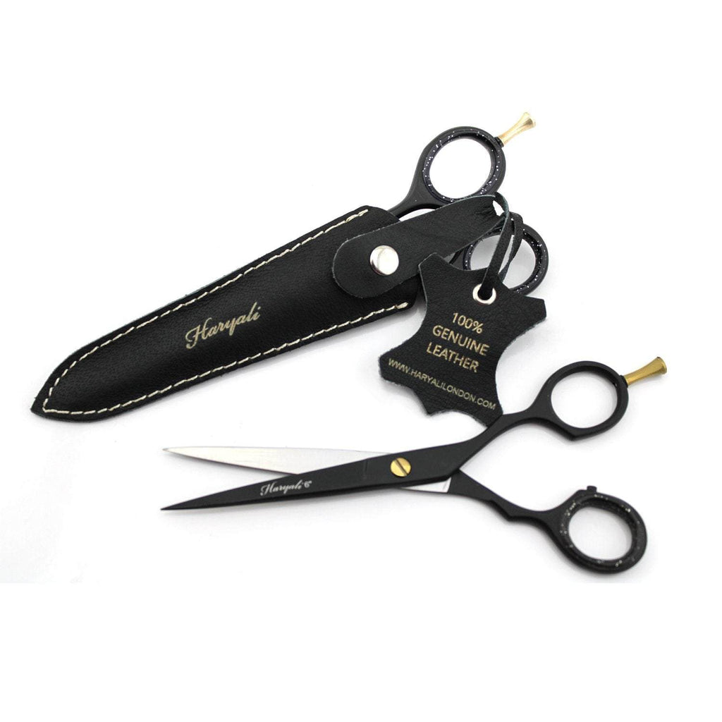 Hair Cutting Shear Professional Hairdressing Scissor With Leather Pouch - HARYALI LONDON