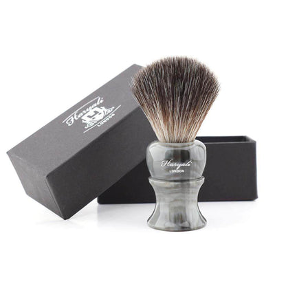 Haryali's Glory Synthetic Black Hair Shaving Brush - HARYALI LONDON