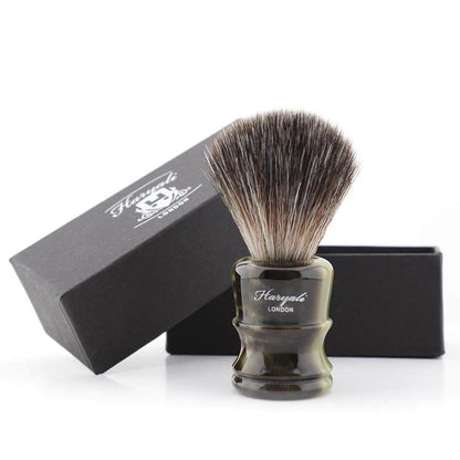 Haryali's Legend Synthetic Black Hair Shaving Brush - HARYALI LONDON