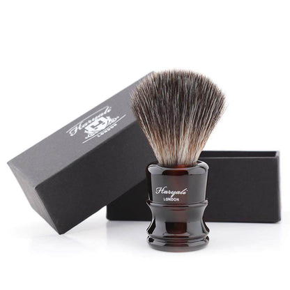 Haryali's Legend Synthetic Black Hair Shaving Brush - HARYALI LONDON