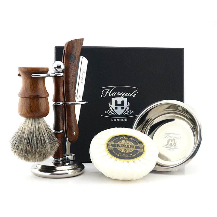 Classic Straight Razor Kits | Elegant Shaving at Haryali London ...