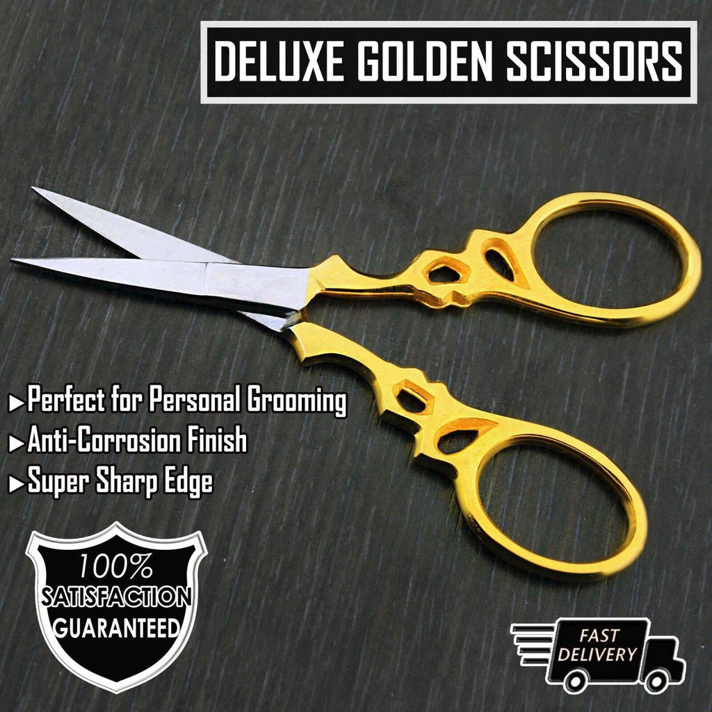 Gold Embroidery Scissor for Embroidery Work - HARYALI LONDON