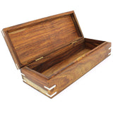 Handmade Wooden Box for Shaving Accessories