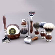 Load image into Gallery viewer, Haryali&#39;s Wooden Range Shaving Kit - HARYALI LONDON