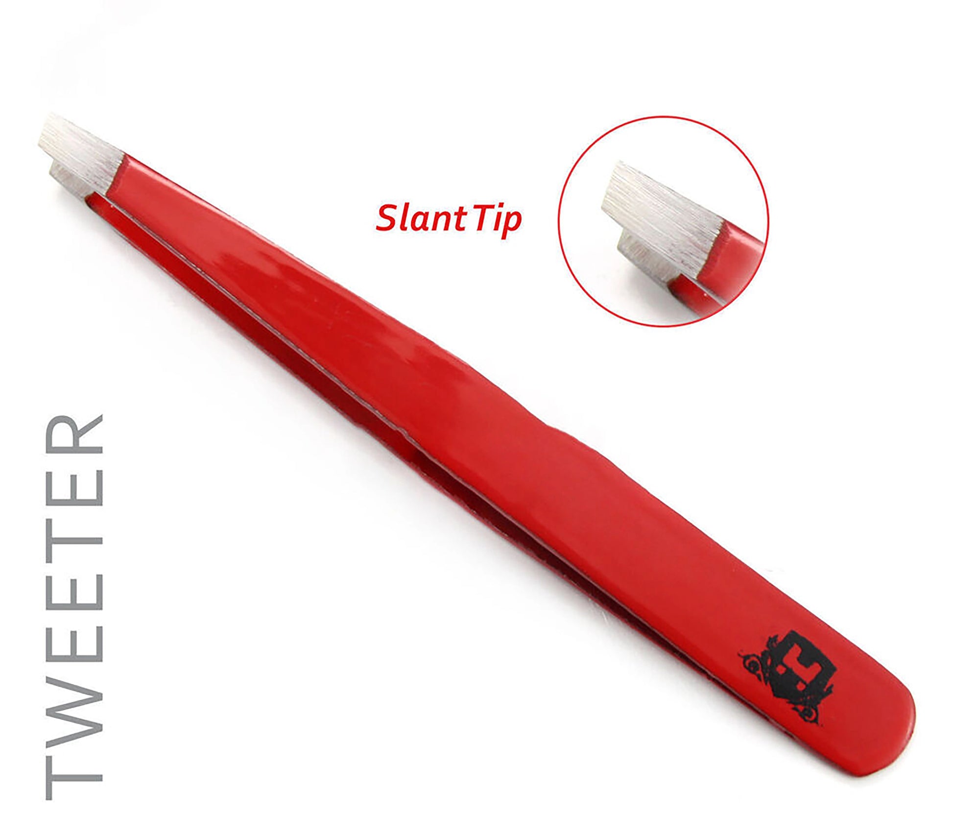 Professional Red Eyebrow Tweezers - HARYALI LONDON